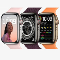 Apple Watch Series 8 - 41mm - GPS + Cellular - Edelstahl - Differenzbesteuert §25a (UStG) - Hervorragend