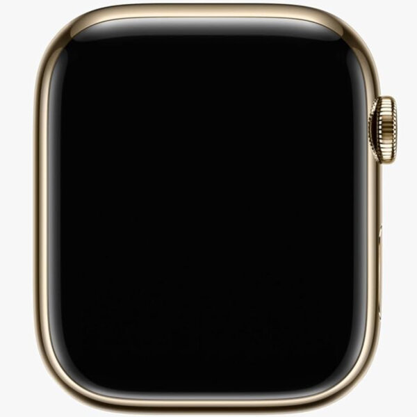 Apple Watch Series 8 - 41mm - GPS + Cellular - Edelstahl - Differenzbesteuert §25a (UStG) - Hervorragend Gold - ohne Armband