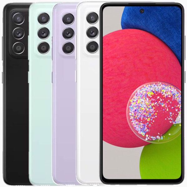 Samsung Galaxy A52s 5G - 128GB - 6GB RAM - SM-A528B/DS - Dual-SIM - Differenzbesteuert §25a (UStG) - Hervorragend