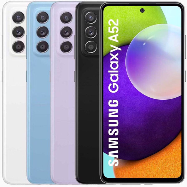 Samsung Galaxy A52 4G - 128GB - 6GB RAM - SM-A525F/DS - Dual-SIM - Differenzbesteuert §25a (UStG) - Hervorragend