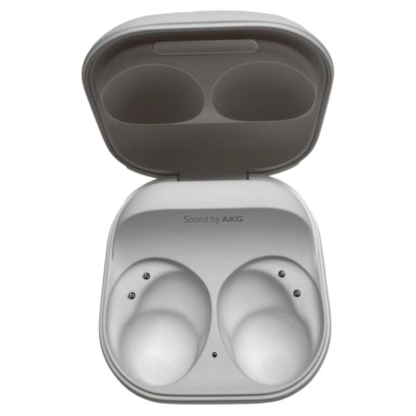 Original Samsung Galaxy Buds 2 Pro - SM-R510 - AKG - Ladecase - USB-C - Weiß - leer - Bulk - Sehr Gut