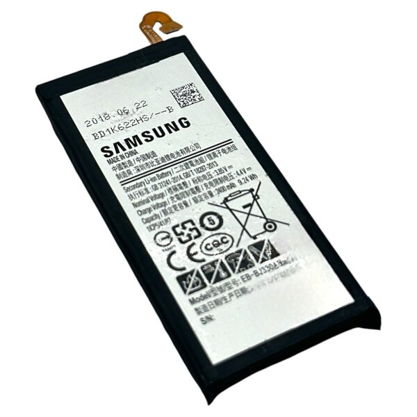 Original Akku Batterie Samsung EB-BAJ33ABE für Samsung Galaxy J3 (2016) - Bulk - Sehr Gut
