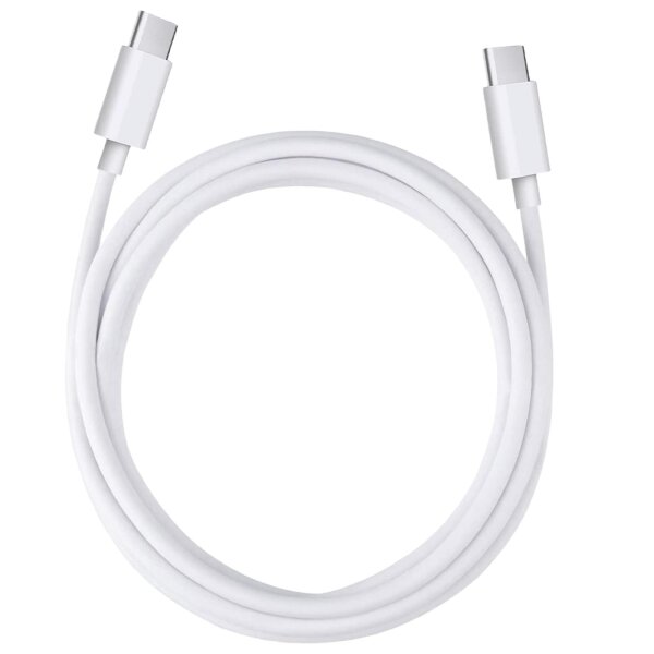 Original Google Pixel 2 3 4 4a 5 6 7 Pro 8 Pro USB-C zu USB-C Ladekabel - GA03880 - 1m - Weiß - Bulk