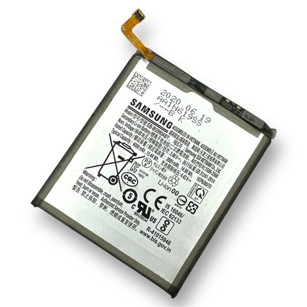 Original Samsung Galaxy S20 Akku Batterie - EB-BG980ABY - GH82-22122A - Bulk - Sehr Gut