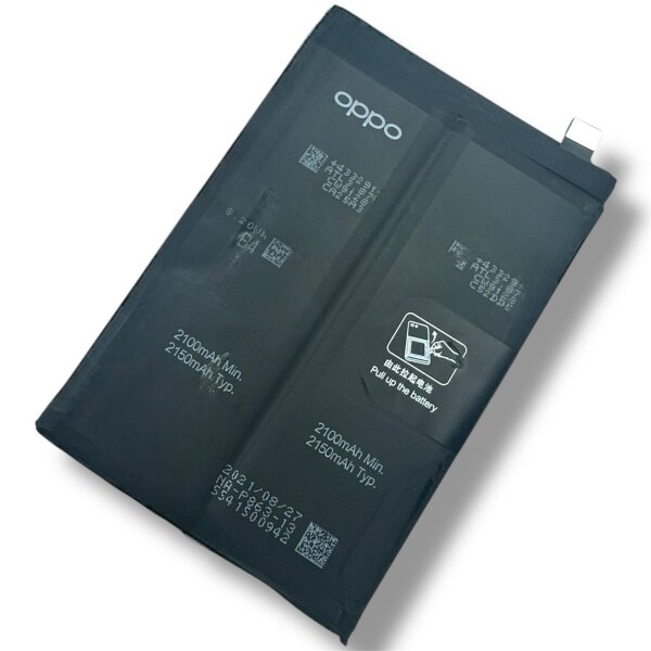 Original OPPO Akku BLP863 für Reno6 5G - 2.100 mAh - Bulk - Sehr Gut