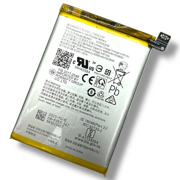 Original Realme BLP851 Akku Batterie Accu Battery - BLP851 - Bulk - Grade A