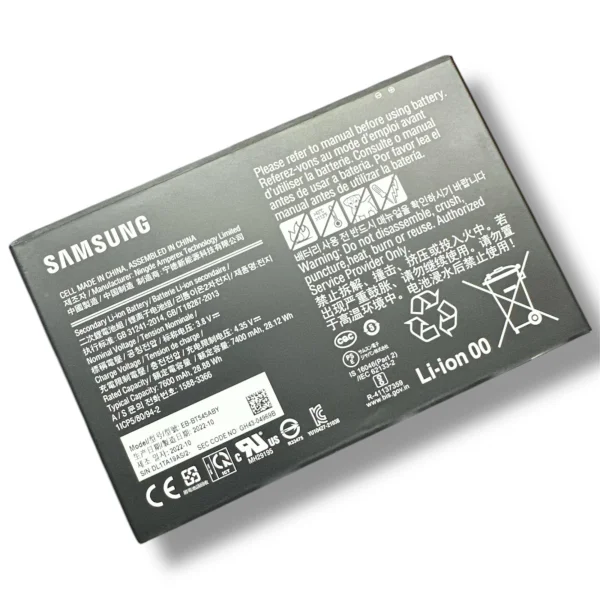 Original Samsung EB-BT545ABY Akku Batterie Accu Battery - EB-BT545ABY - Für Samsung Galaxy Tab Active 4 Pro / Galaxy Tab Active 4 Pro 5G - Bulk - Grade A