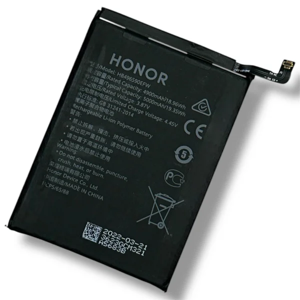 Original Honor HB496590EFW Akku Batterie Accu Battery - HB496590EFW - Für Honor X6 / X7 / X8 5G / Play 20 / Play 30 - Bulk - Sehr Gut