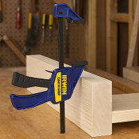 Irwin Quick Grip Mini Klemmzwinge Einhandzwinge 6" Zoll 150mm 63kg - schwarze Klemme