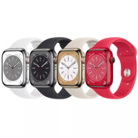 Apple Watch Series 8 - 45mm - GPS + Cellular - Aluminium - Differenzbesteuert §25a (UStG) - Hervorragend
