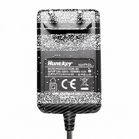 Huntkey Netzteil - 12V - 2A - 24W - HKA02412020-3K - EU-Stecker - Schwarz