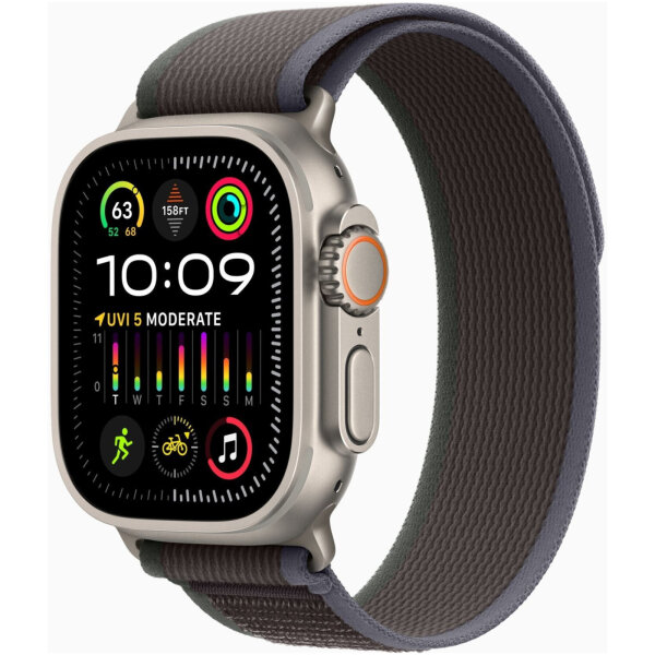 Titanium - Trail Loop Band Blue/Black