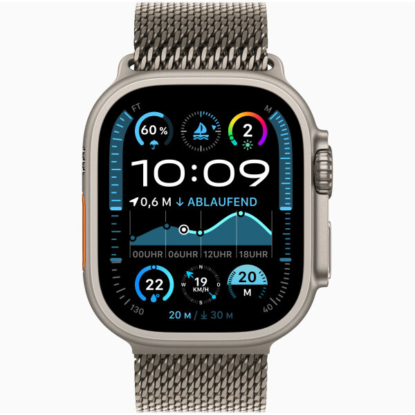 Titanium - Milanaise Armband Titan